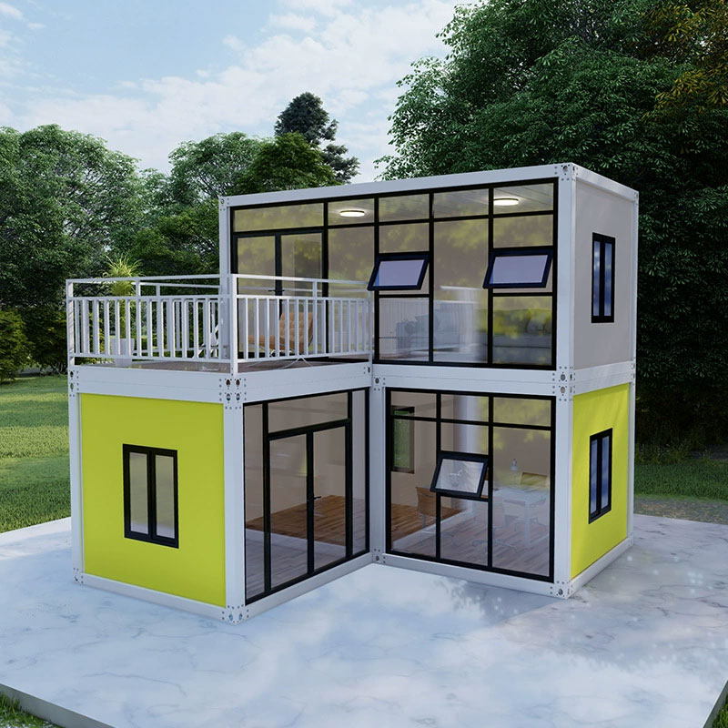 Casa contenitore con pannelli sandwich in lana di roccia ignifuga