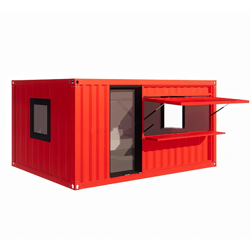 Piccolo negozio contenitore (pannello a parete ondulato) Piccolo negozio contenitore (pannello a parete ondulato)